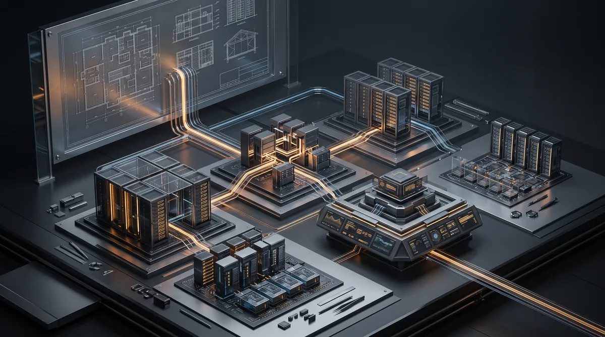 A blueprint of connected public-service infrastructure.